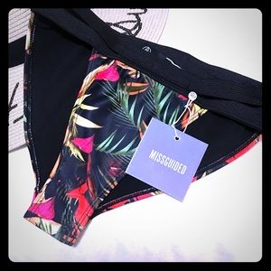 Exotic Bikini bottoms with Strappy waist detail